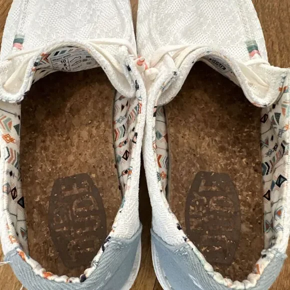 Hey Dude Women's Wendy Boho Slip-On Casual Shoes Loafer - Women's Size 10 - Picture 12 of 13